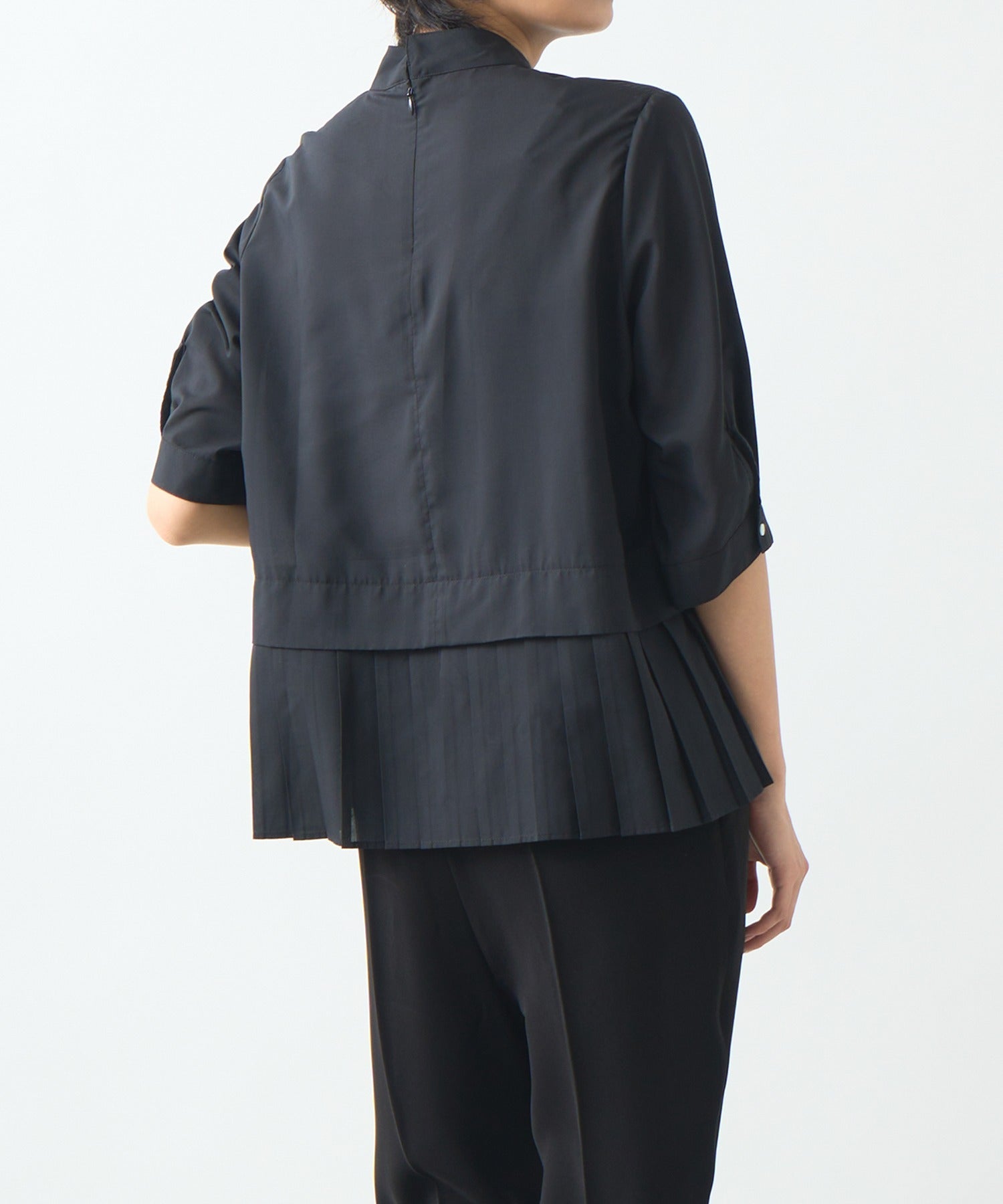 ホワイト whyto. 「WHYTO./ホワイト」Hempleatsblouse