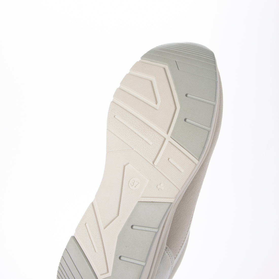 bussola ブソラ ソフトカウレザー ダブルフィッティング スニーカー （White＆Silver） White＆Silver