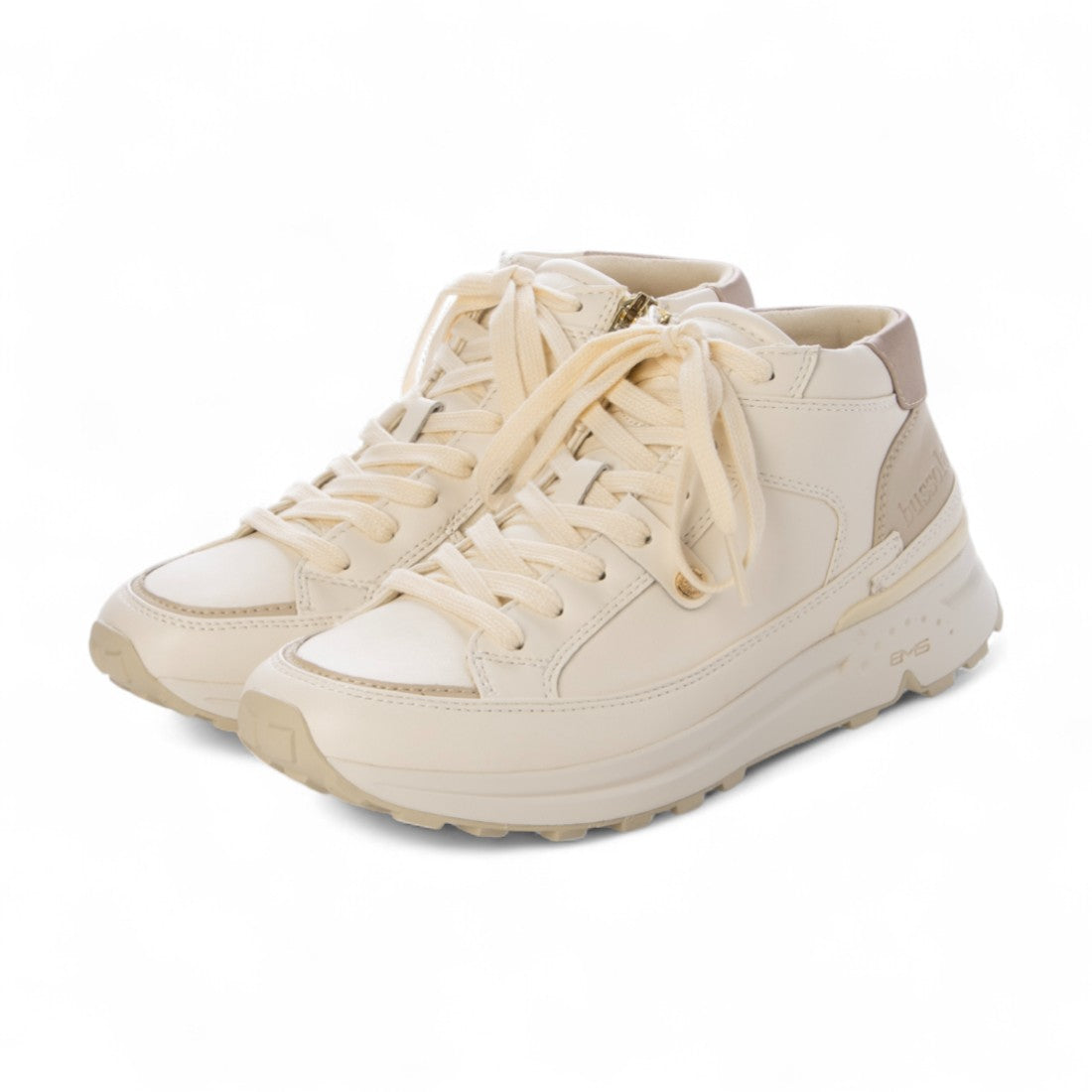 ブソラ bussola ブソラ本革コンビスニーカー （Beige） Beige