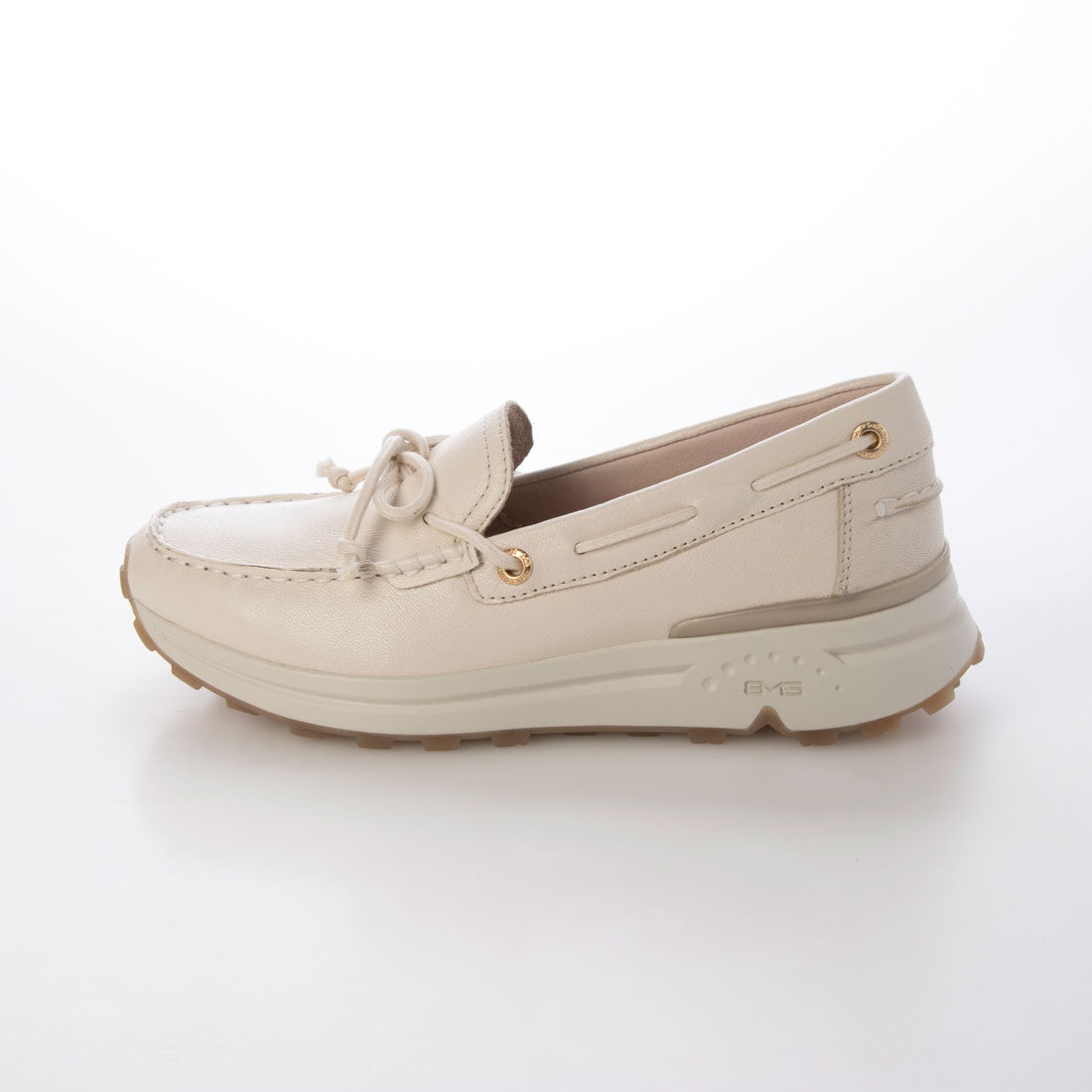 bussola BMS genuine leather ribbon loafer