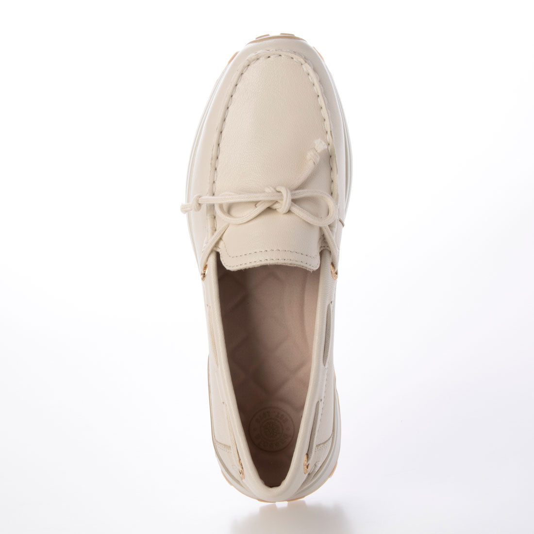 bussola BMS genuine leather ribbon loafer
