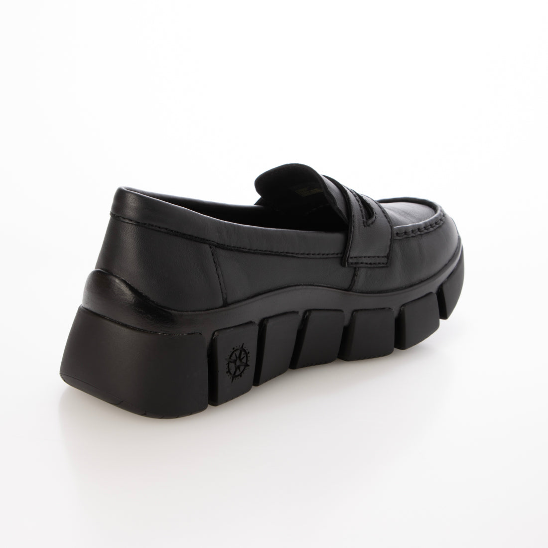 ブソラ bussola ブソラ超屈曲ソールボリュームソールローファー （SHEEP VELVET NAPPA BLACK） SHEEP VELVET NAPPA BLACK