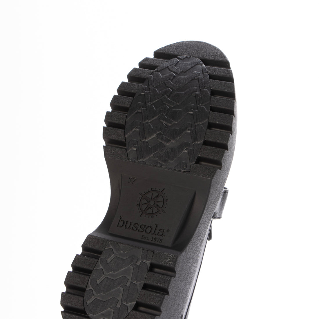 ブソラ bussola ブソラ本革撥水ボリュームソールローファー （SHEEP VELVET NAPPA BLACK） SHEEP VELVET NAPPA BLACK