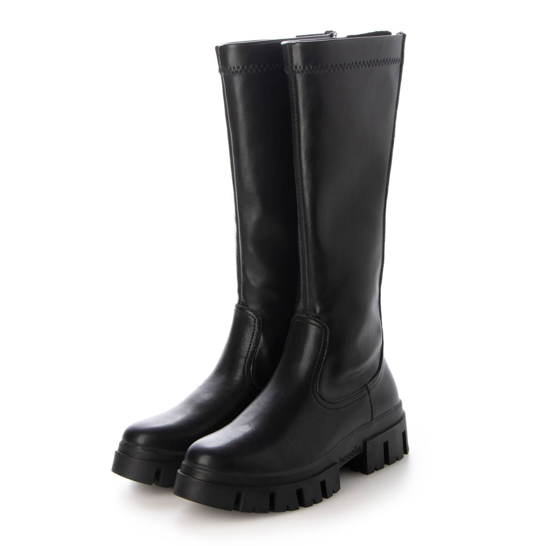 Bussola water-repellent thick-soled design sole long boots