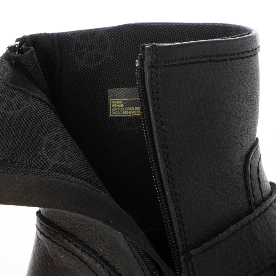 Bussola leather short boots with belt for all weather use