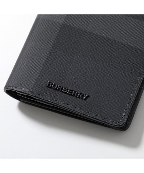 バーバリー BURBERRY BURBERRY 二つ折り長財布 MS CAVENDISH BRT 8070199 （A1208/CHARCOAL） A1208/CHARCOAL