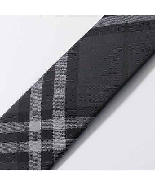 バーバリー BURBERRY BURBERRY ネクタイ 8092950 イタリア製 シルク （CHARCOAL-IP-CHK/グレー他） CHARCOAL-IP-CHK/グレー他