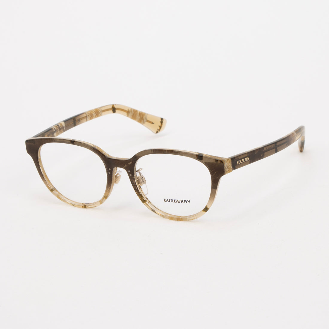 バーバリー BURBERRY メガネ 眼鏡 アイウェア レディース メンズ （チェックベージュグラデーション） チェックベージュグラデーション
