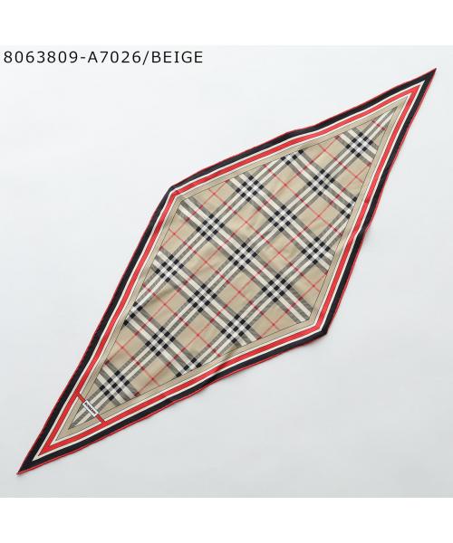 Burberrys ダイヤモンド柄毛布 BURBERRY BURBERRY BURBERRY Scarf SS LOSANGE Diamond Shape silk