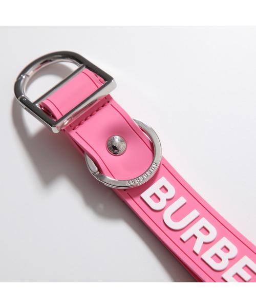 バーバリー BURBERRY BURBERRY キーリング LOGO KEY CHAIN 8071076 A8407 （BUBBLEGUM-PINK/ピンク） BUBBLEGUM-PINK/ピンク
