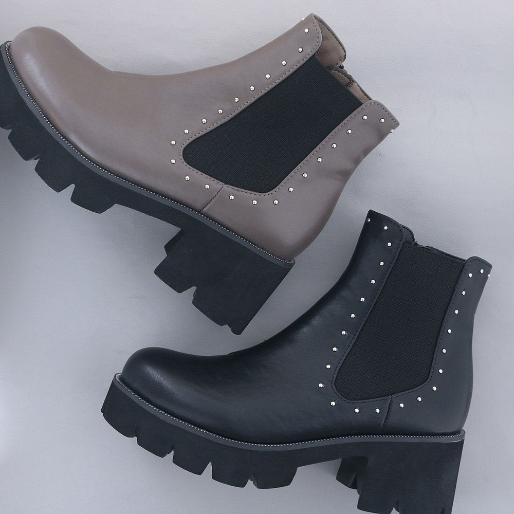 Baiashinaga Ojisan by Ashinaga Ojisan Lightweight | Studded Side Gore Boots