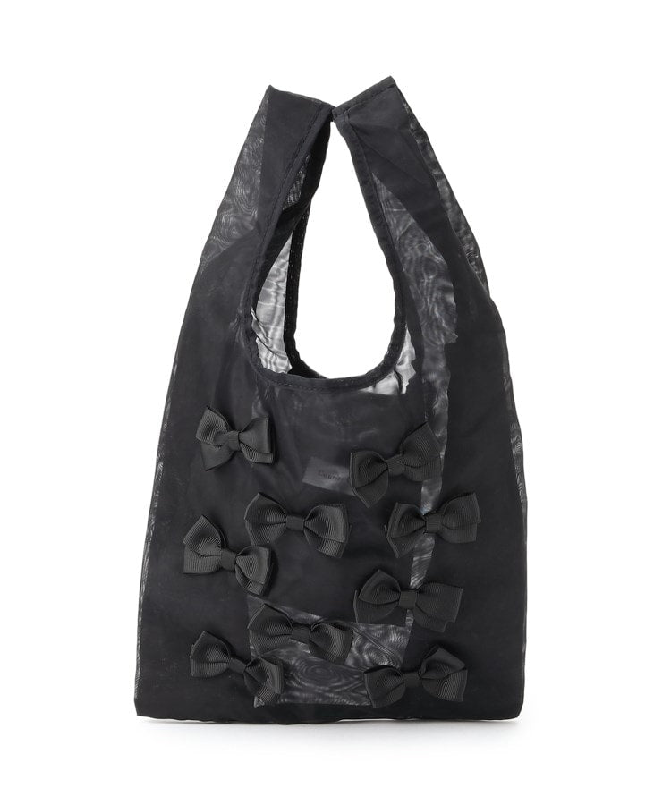 クチュール ブローチ Couture Brooch メニーリボン エコバッグ(小) （ブラック(119)） ブラック(119)