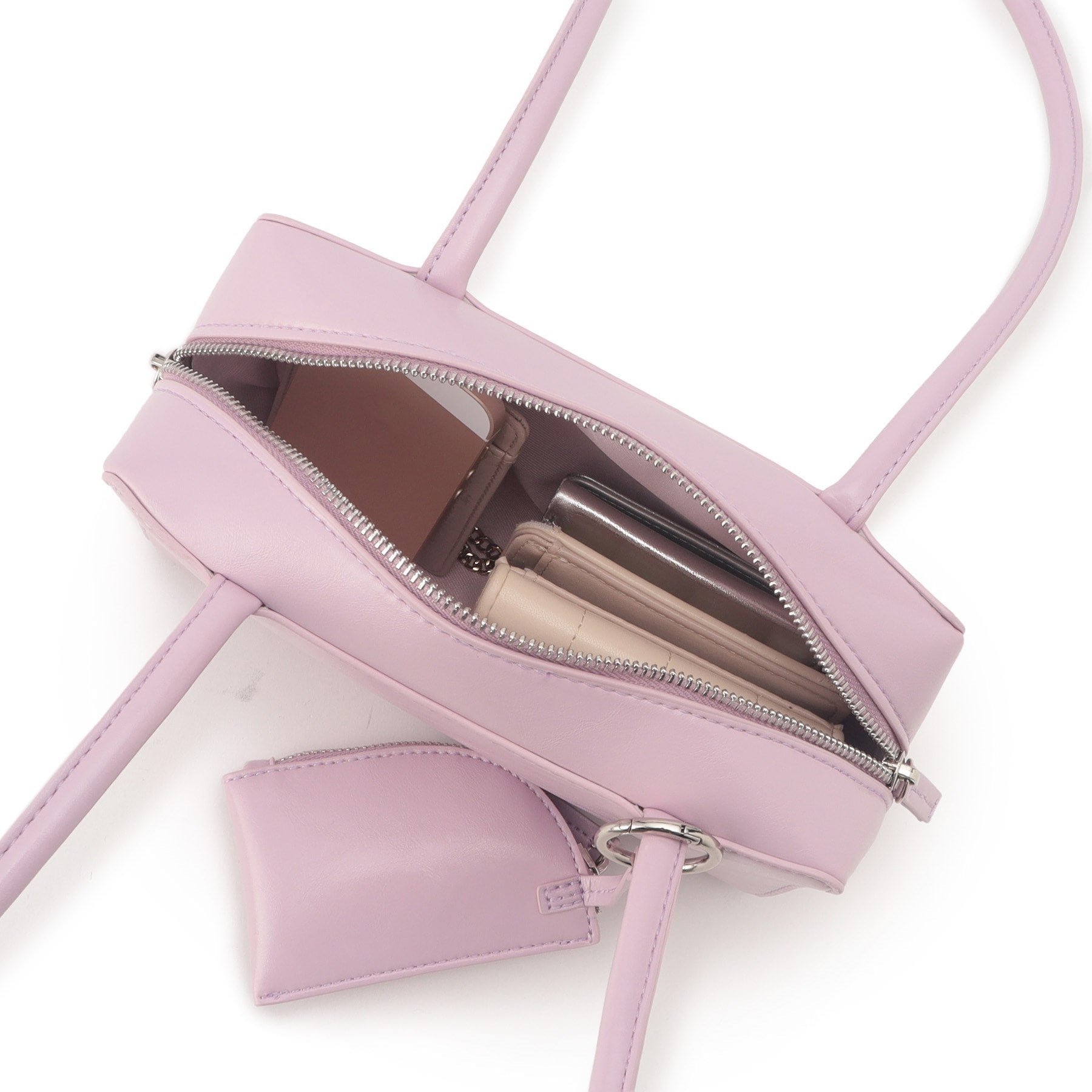 クチュール ブローチ Couture Brooch スクエアロングハンドルバッグ （ブラック(019)） ブラック(019)