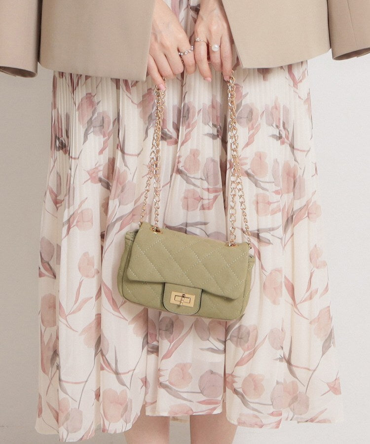 クチュール ブローチ Couture Brooch スエード調ミニショルダーバッグ （ピンク(072)） ピンク(072)