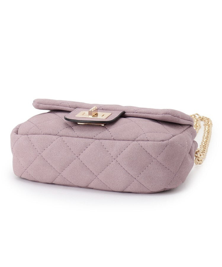 クチュール ブローチ Couture Brooch スエード調ミニショルダーバッグ （ピンク(072)） ピンク(072)