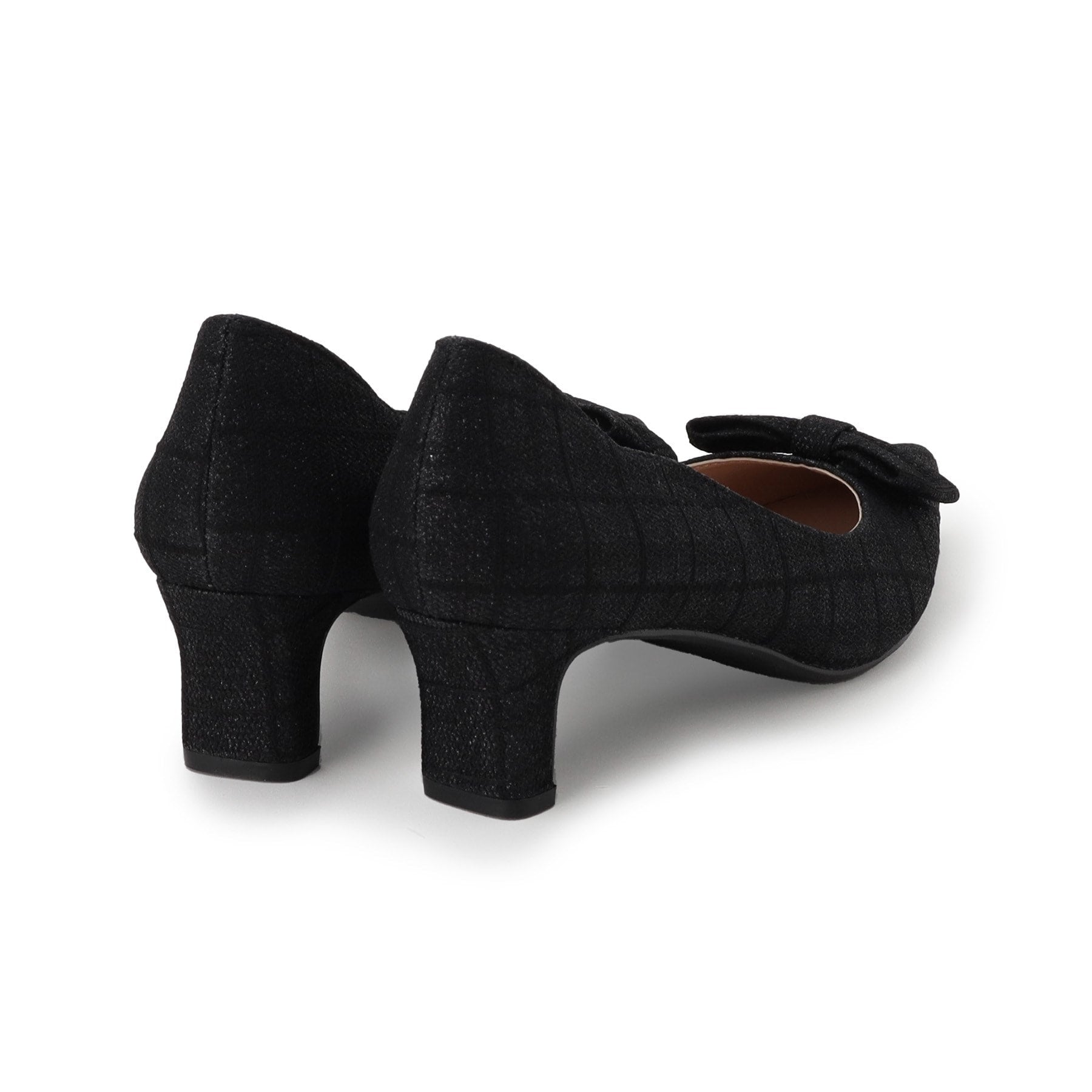 クチュール ブローチ Couture Brooch サイドカットリボンパンプス （グレージュ(050)） グレージュ(050)