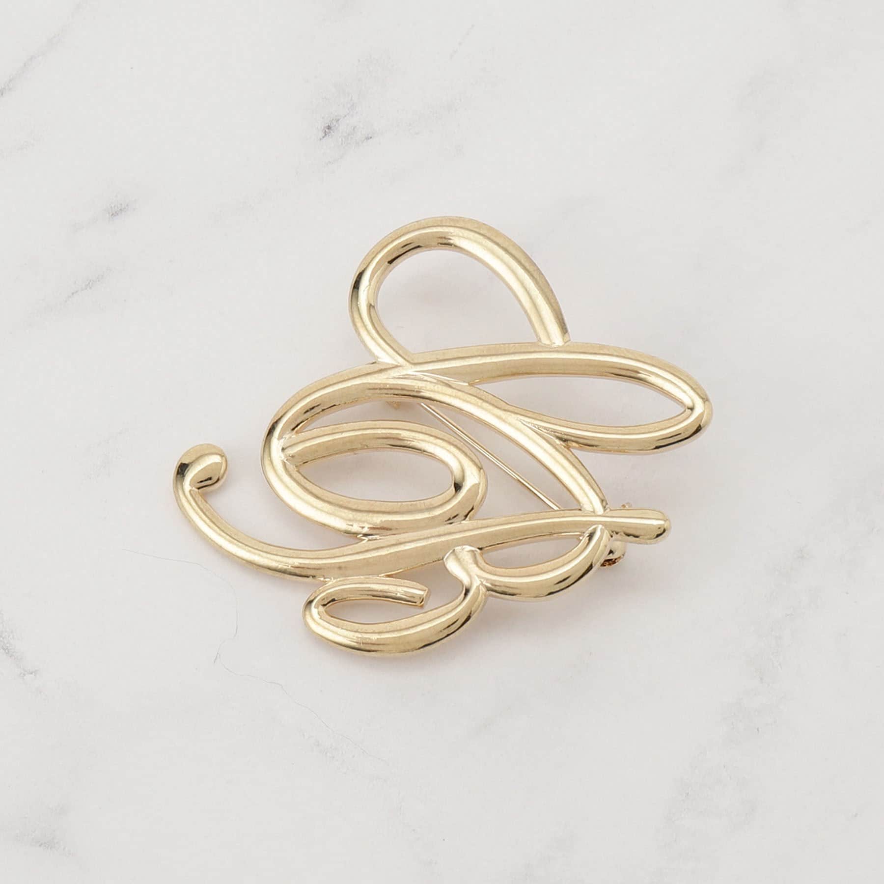 クチュール ブローチ Couture Brooch CBロゴブローチ （ゴールド(007)） ゴールド(007)