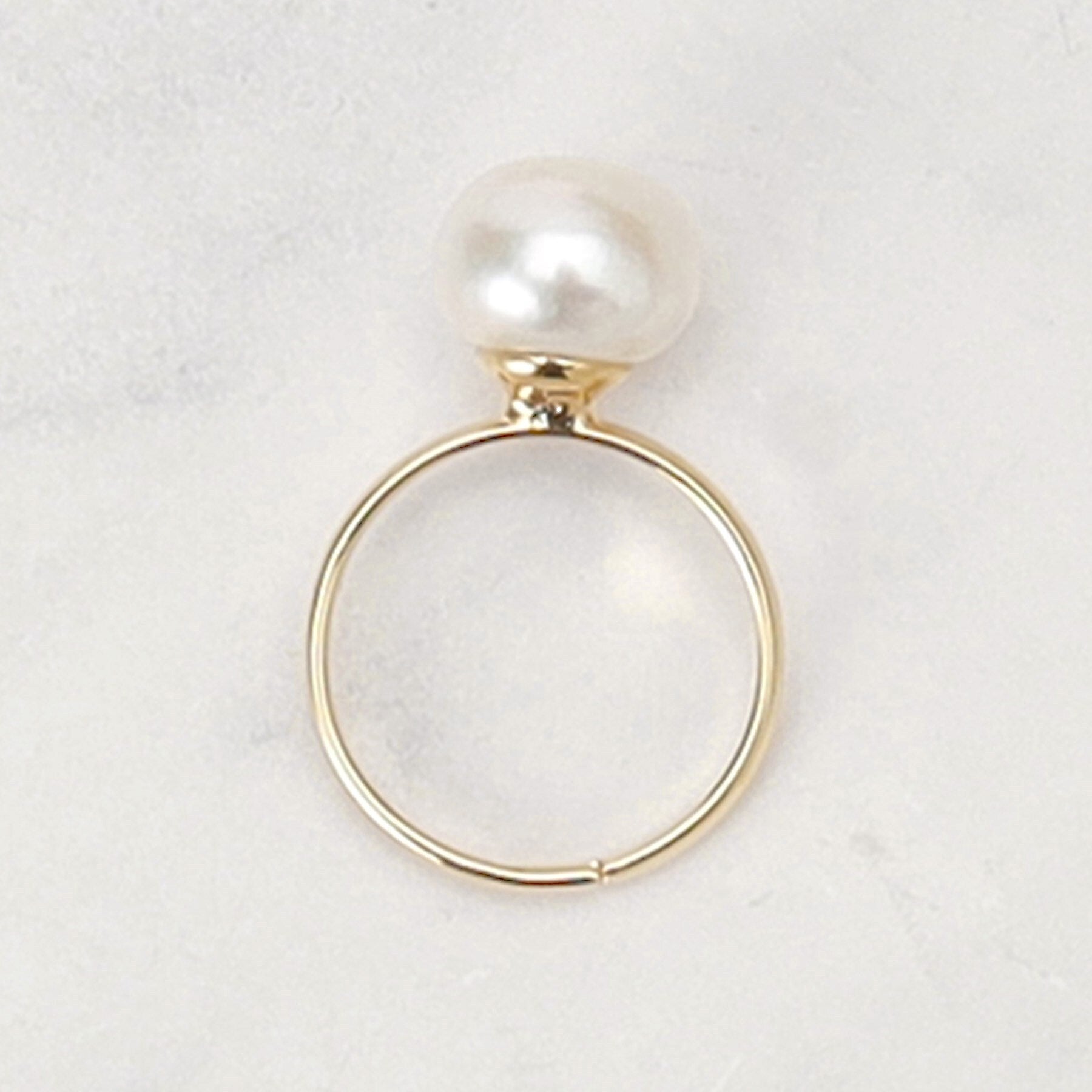 クチュール ブローチ Couture Brooch 淡水パール一粒リング （オフホワイト(003)） オフホワイト(003)