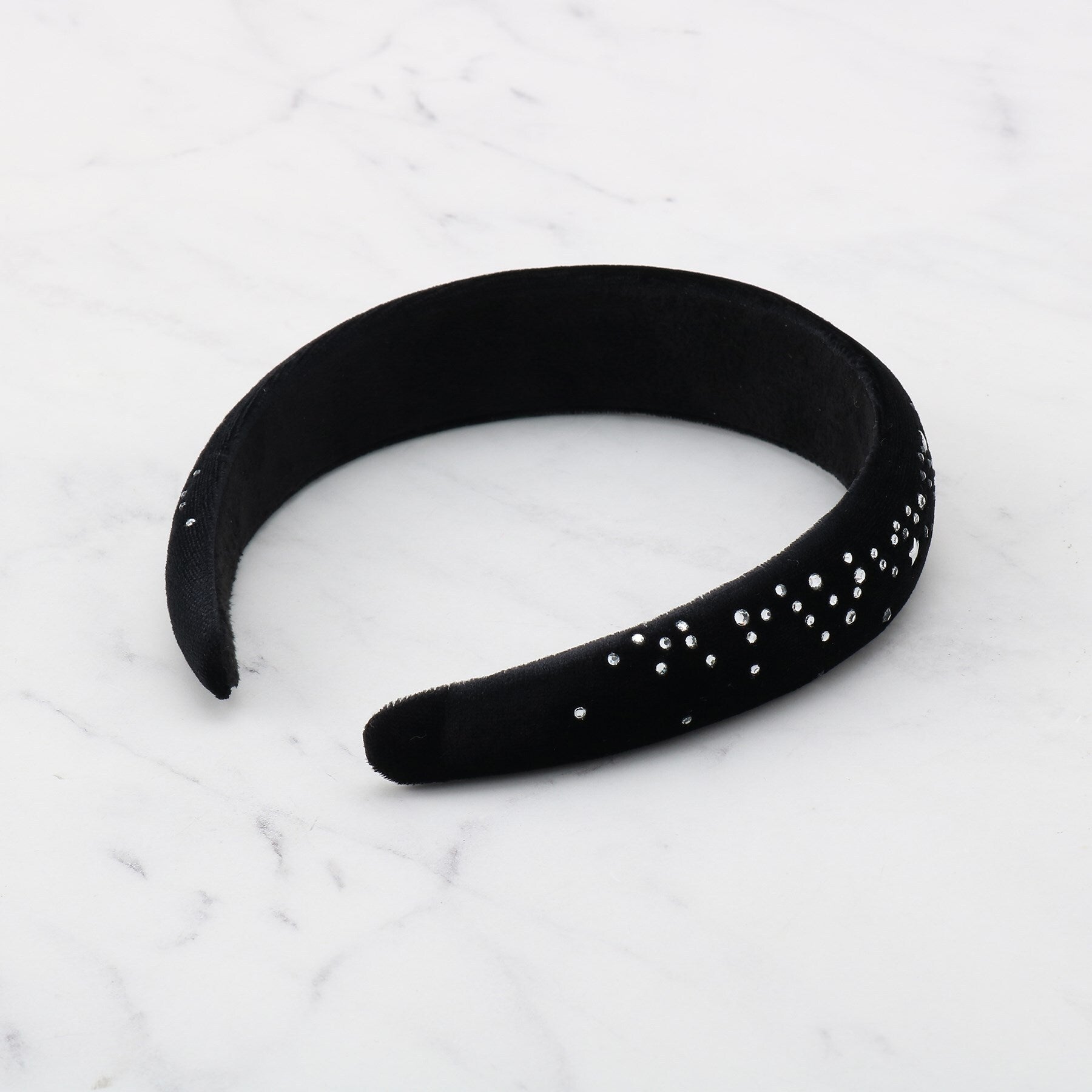 クチュール ブローチ Couture Brooch ベロアデザインカチューシャ （ブラック(019)） ブラック(019)
