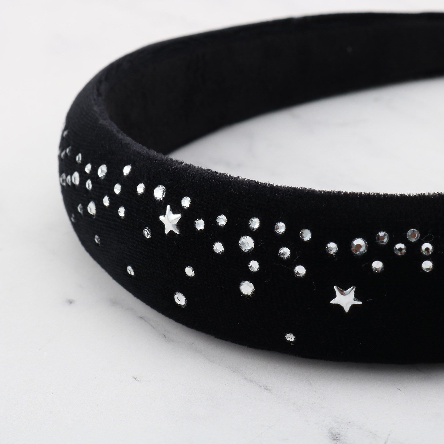 クチュール ブローチ Couture Brooch ベロアデザインカチューシャ （ブラック(019)） ブラック(019)