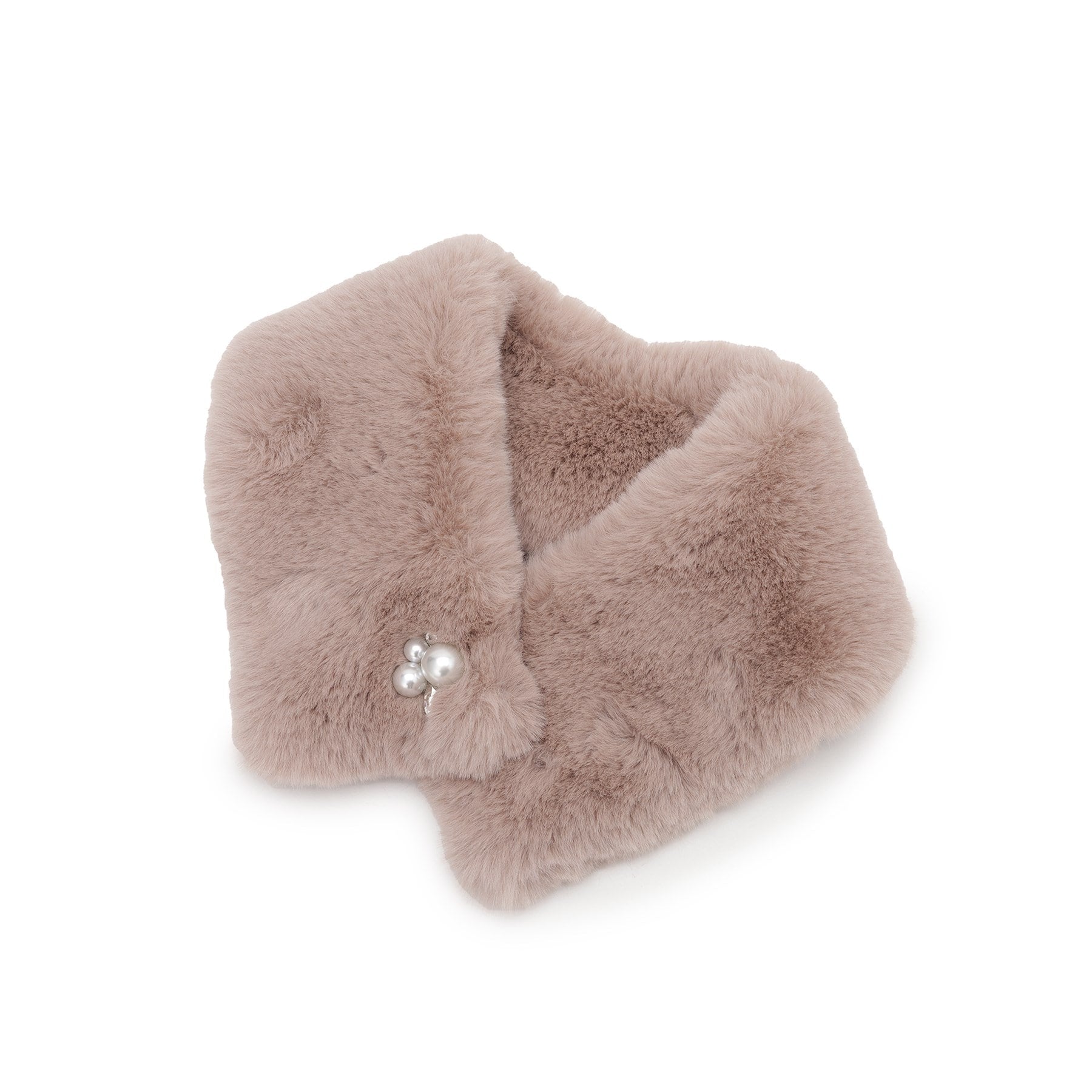 クチュール ブローチ Couture Brooch エコファービジューパール調ティペット （ライトグレー(011)） ライトグレー(011)