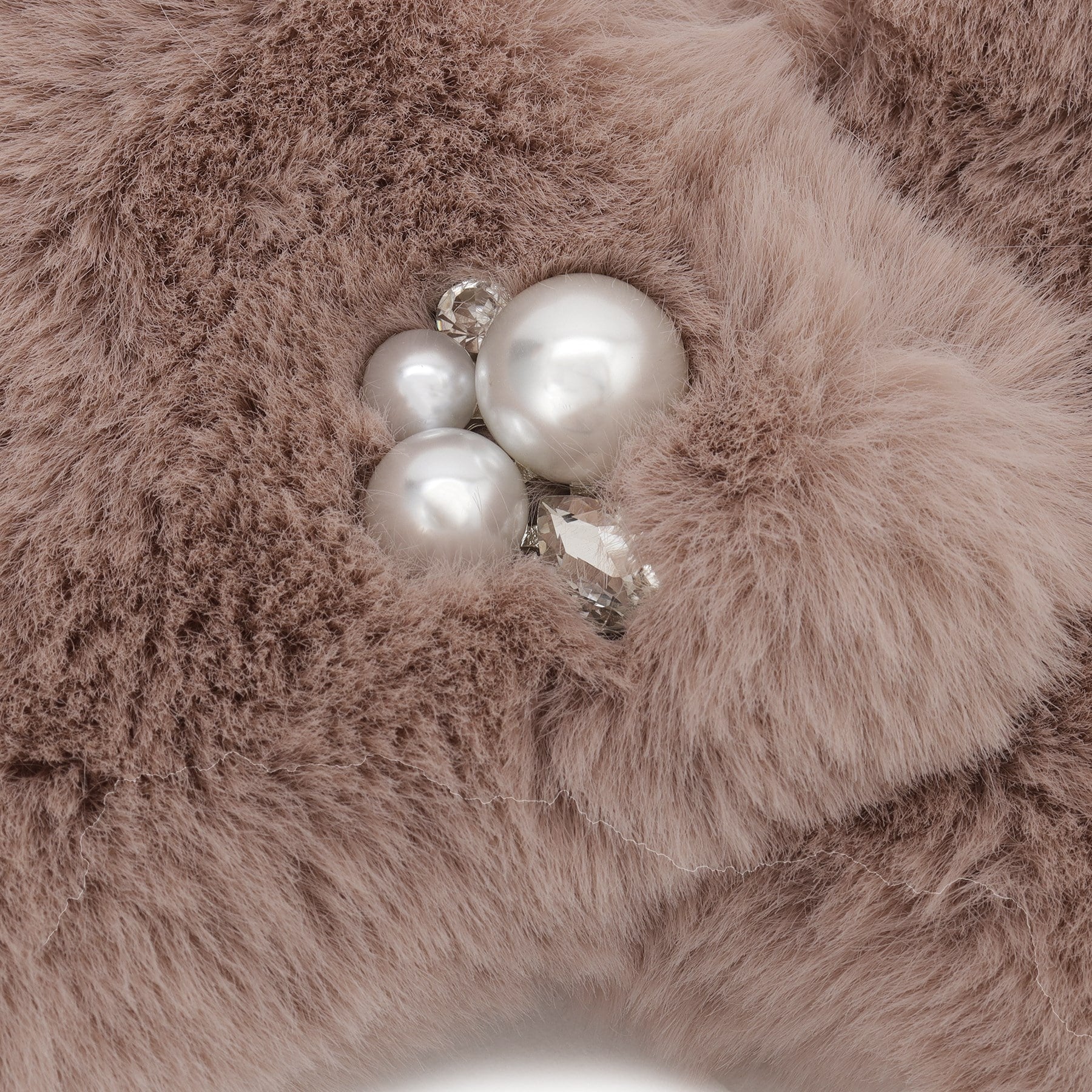 クチュール ブローチ Couture Brooch エコファービジューパール調ティペット （ライトグレー(011)） ライトグレー(011)