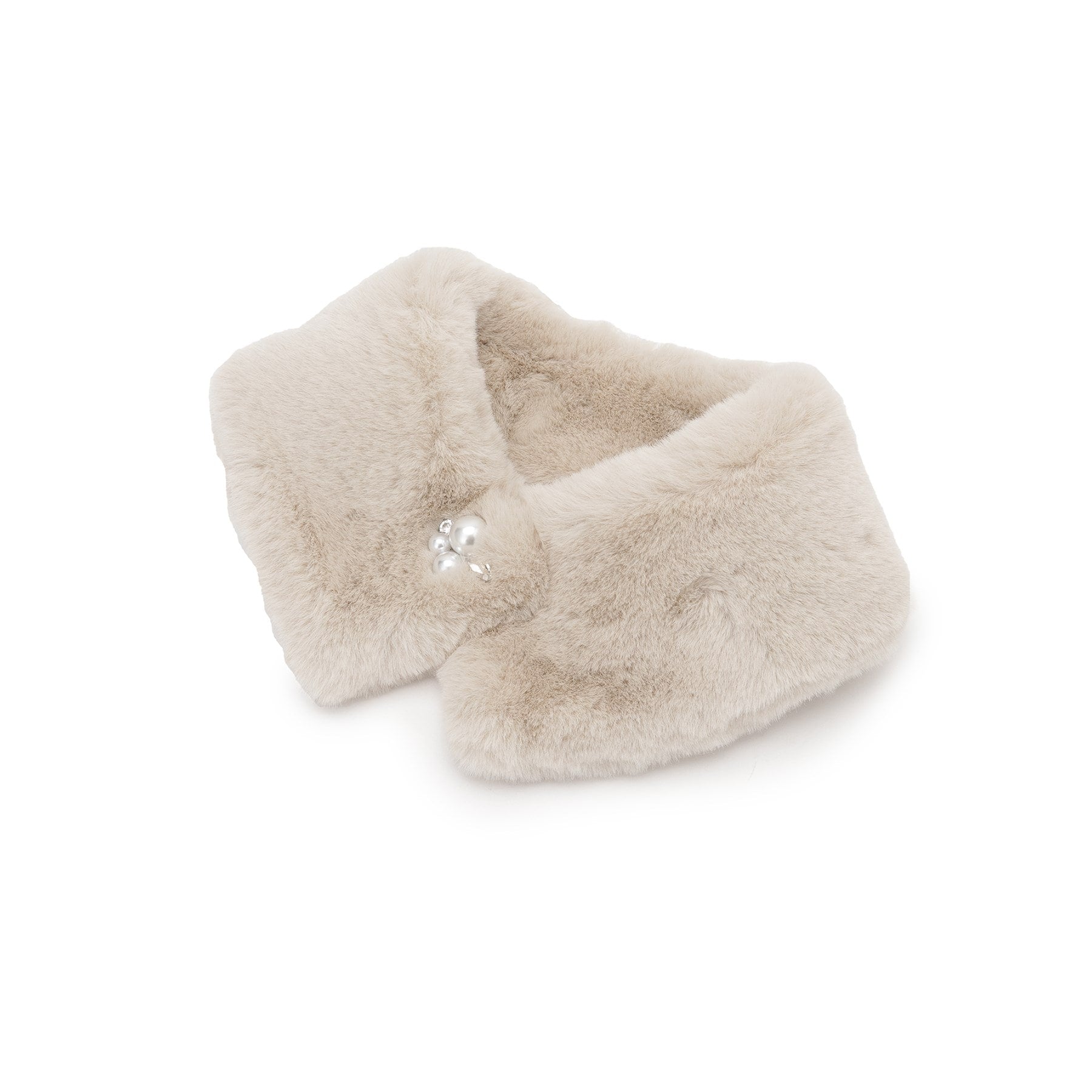 クチュール ブローチ Couture Brooch エコファービジューパール調ティペット （ライトベージュ(051)） ライトベージュ(051)