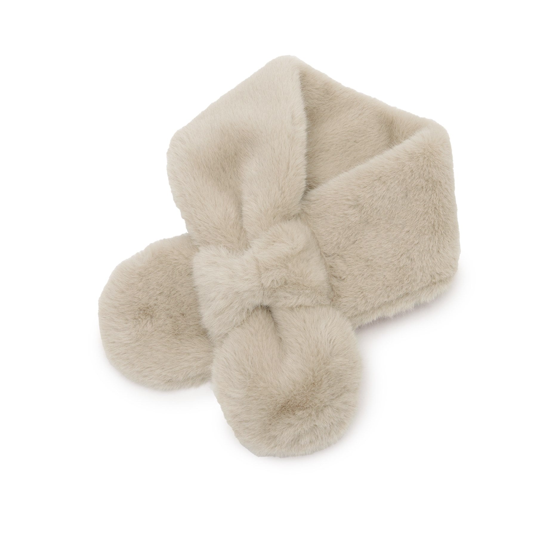 クチュール ブローチ Couture Brooch エコファーリボンループティペット （グレージュ(050)） グレージュ(050)