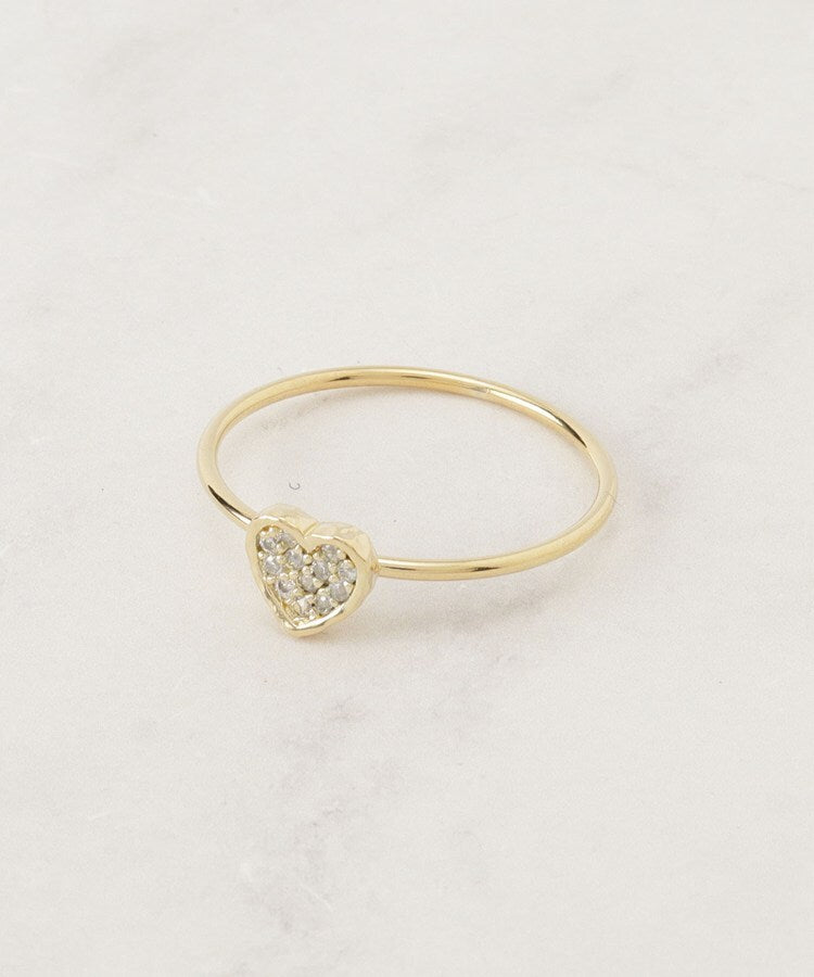クチュール ブローチ Couture Brooch ハートストーンリング （ゴールド(007)） ゴールド(007)
