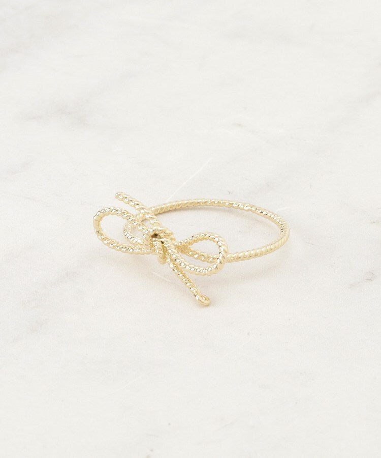 クチュール ブローチ Couture Brooch リボンモチーフデザインリング （ゴールド(007)） ゴールド(007)