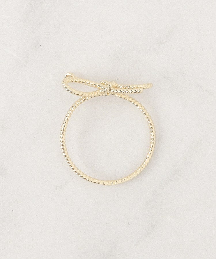 クチュール ブローチ Couture Brooch リボンモチーフデザインリング （ゴールド(007)） ゴールド(007)