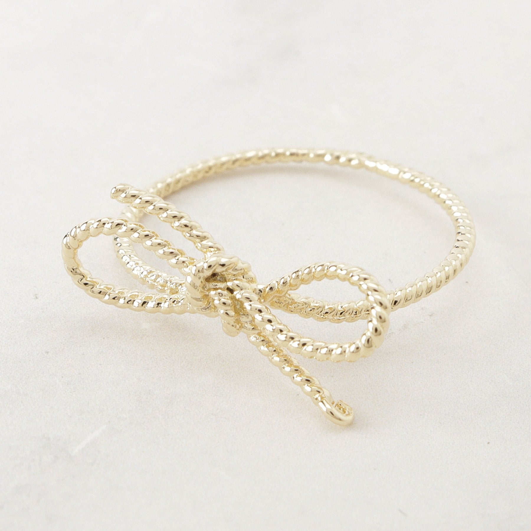 クチュール ブローチ Couture Brooch リボンモチーフデザインリング （ゴールド(007)） ゴールド(007)