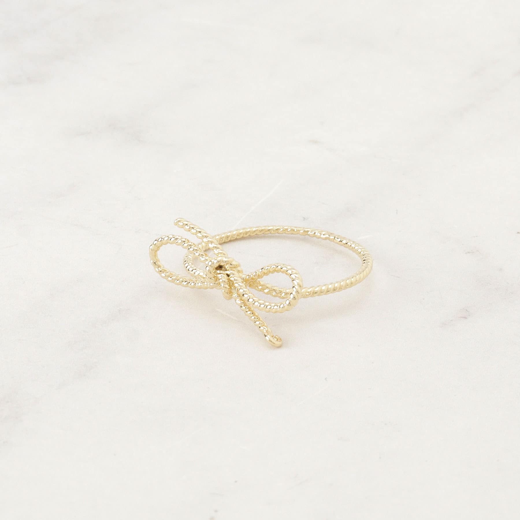 クチュール ブローチ Couture Brooch リボンモチーフデザインリング （ゴールド(007)） ゴールド(007)