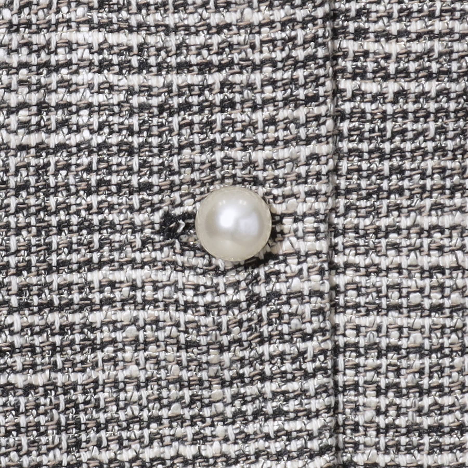 クチュール ブローチ Couture Brooch 杢ツイードペプラムジレ