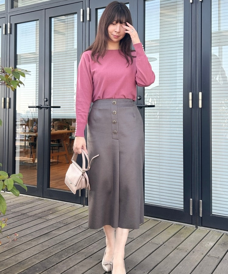 クチュール ブローチ Couture Brooch マシュマロスエード調タイト （ピンク(071)） ピンク(071)