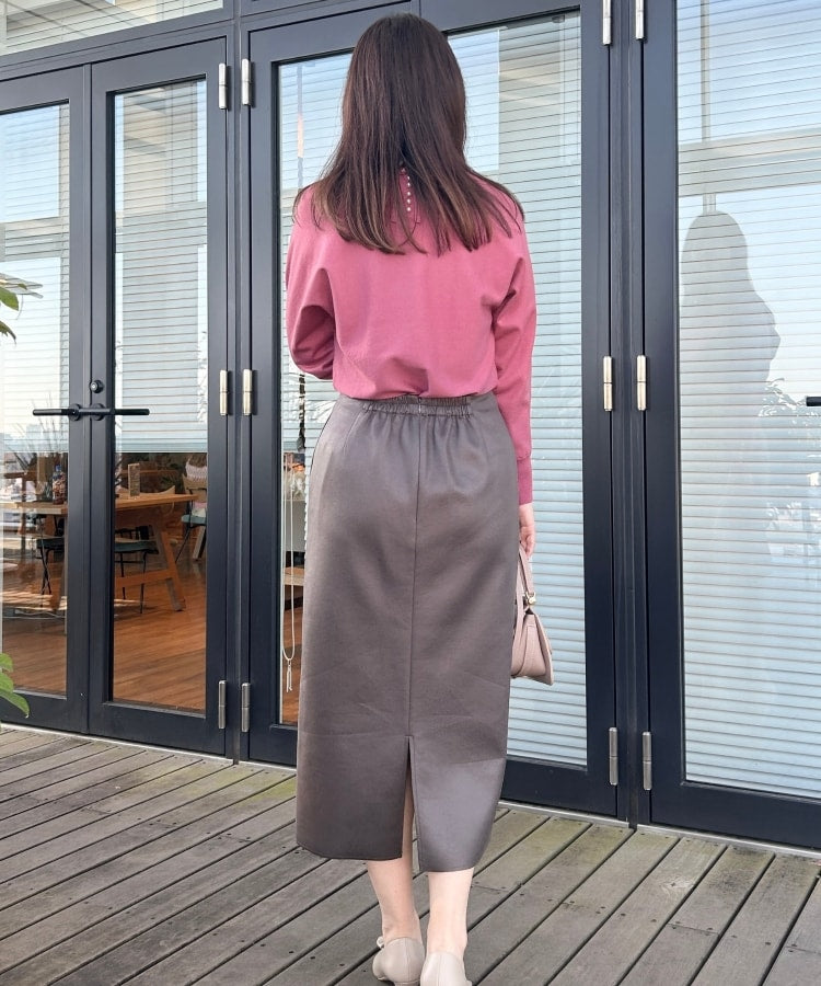 クチュール ブローチ Couture Brooch マシュマロスエード調タイト （ピンク(071)） ピンク(071)