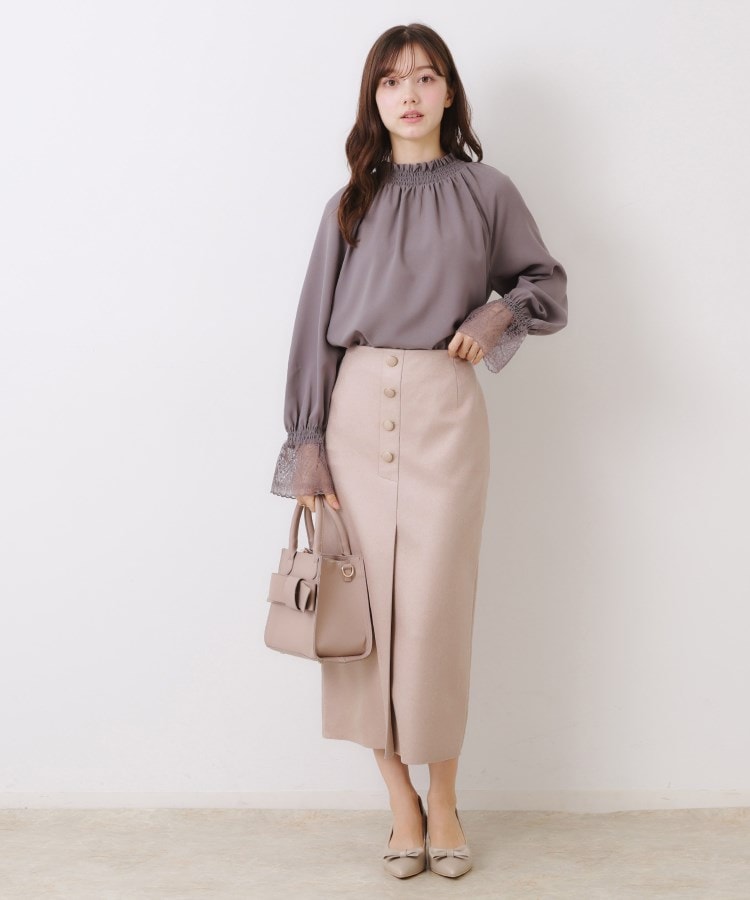 クチュール ブローチ Couture Brooch マシュマロスエード調タイト （ピンク(071)） ピンク(071)