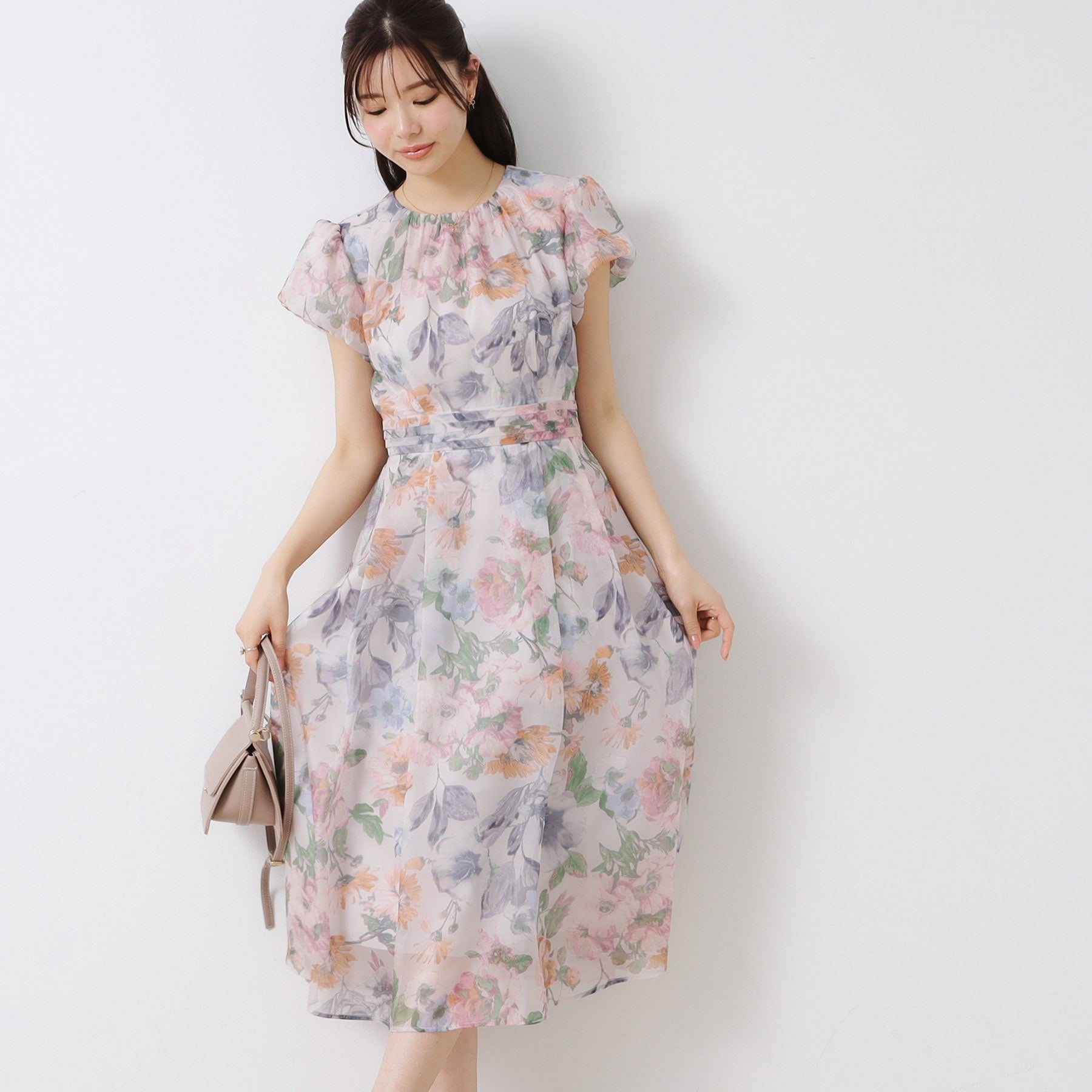 クチュール ブローチ Couture Brooch Summerオーガンフルールワンピース （ライトグレー(111)） ライトグレー(111)