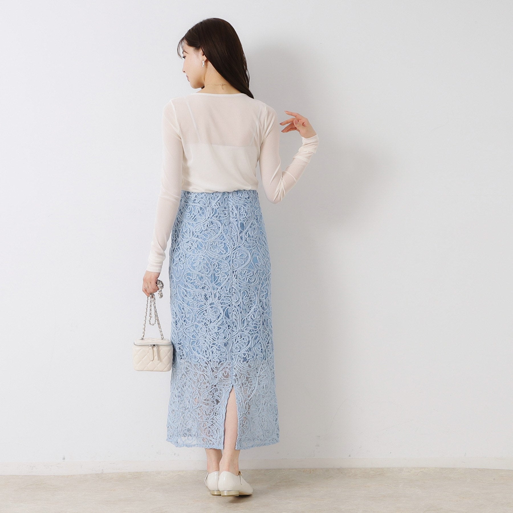 クチュール ブローチ Couture Brooch チュールクルーネックTシャツ （オフホワイト(003)） オフホワイト(003)