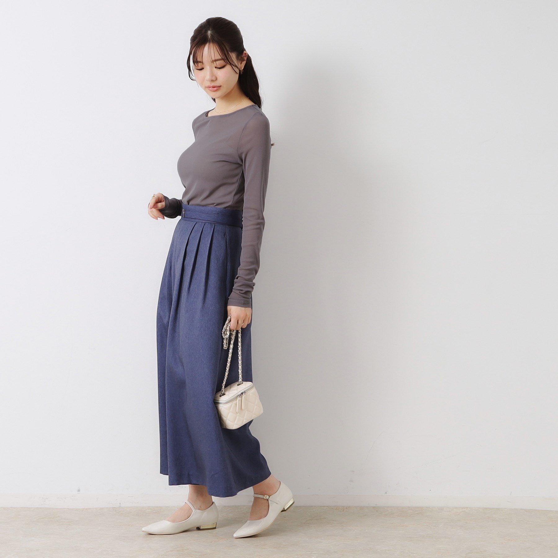 クチュール ブローチ Couture Brooch チュールクルーネックTシャツ （オフホワイト(003)） オフホワイト(003)