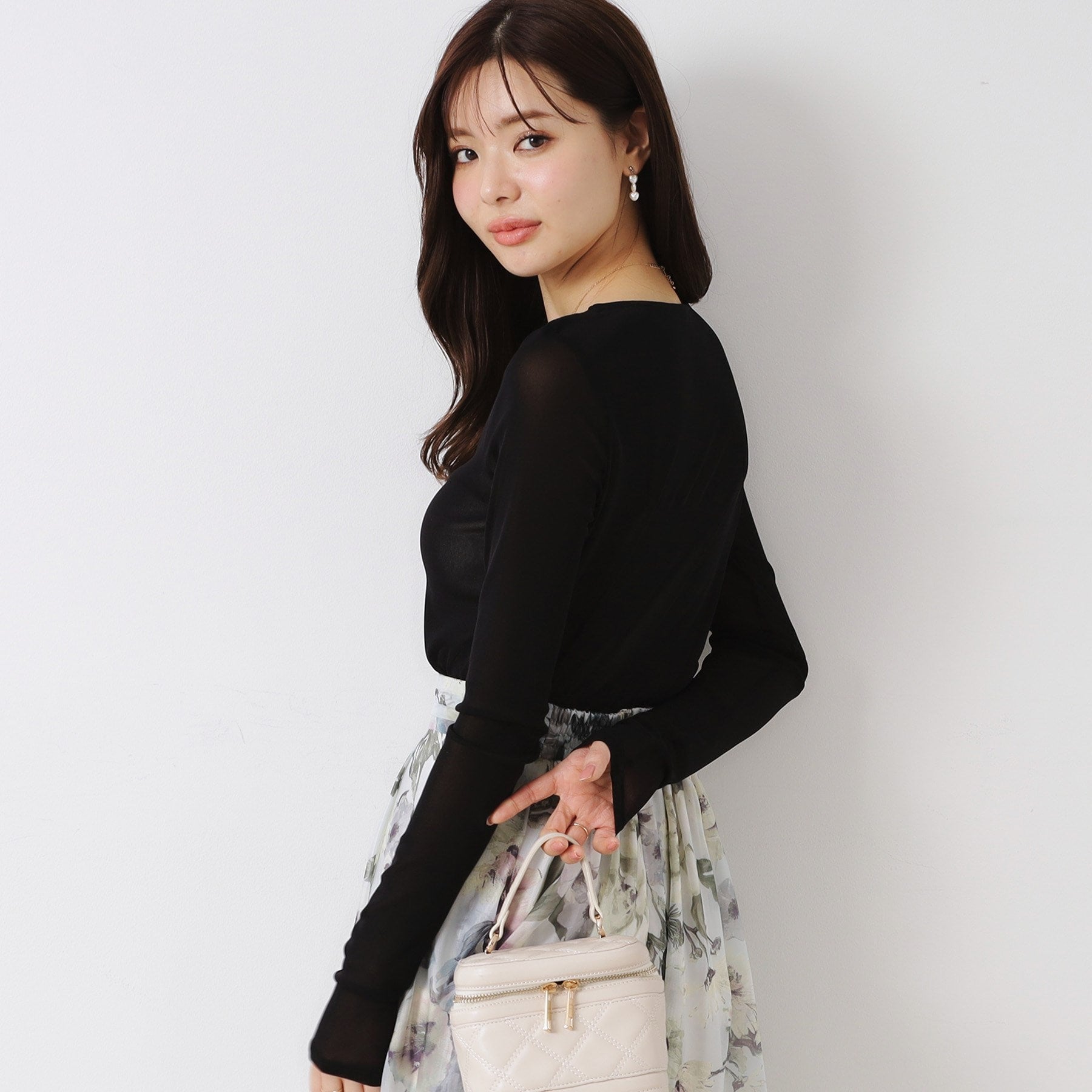 クチュール ブローチ Couture Brooch チュールクルーネックTシャツ （オフホワイト(003)） オフホワイト(003)