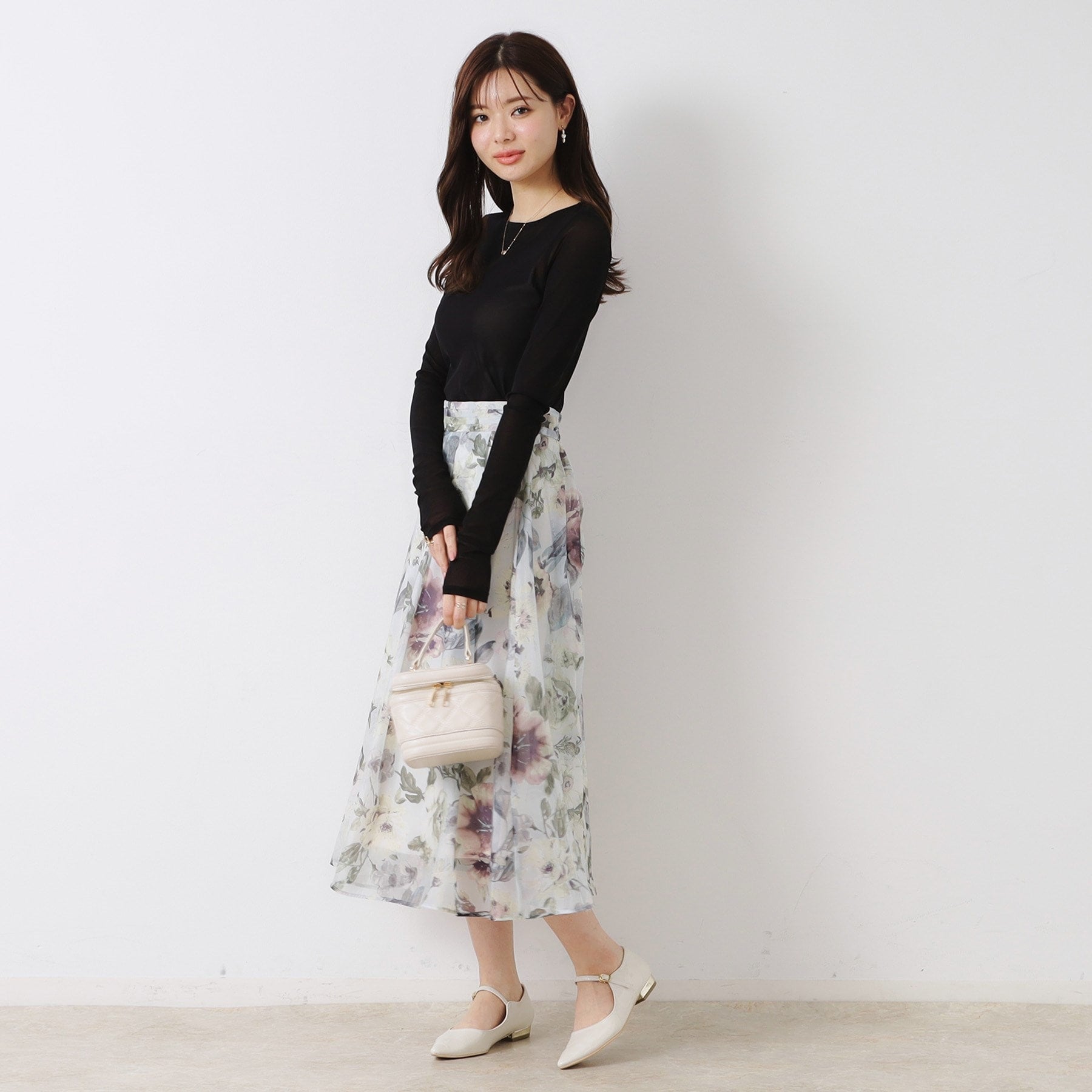 クチュール ブローチ Couture Brooch チュールクルーネックTシャツ （オフホワイト(003)） オフホワイト(003)
