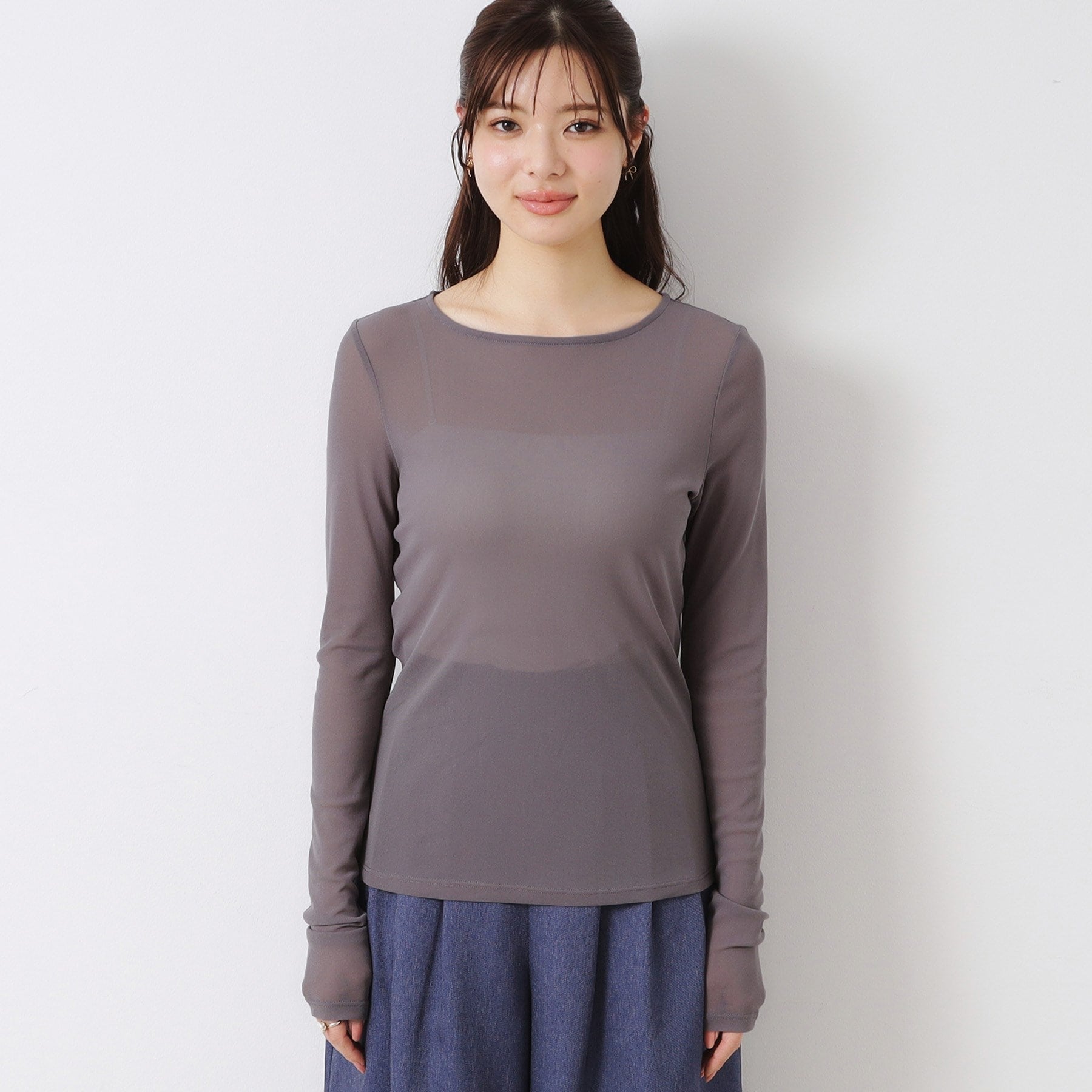 クチュール ブローチ Couture Brooch チュールクルーネックTシャツ （オフホワイト(003)） オフホワイト(003)