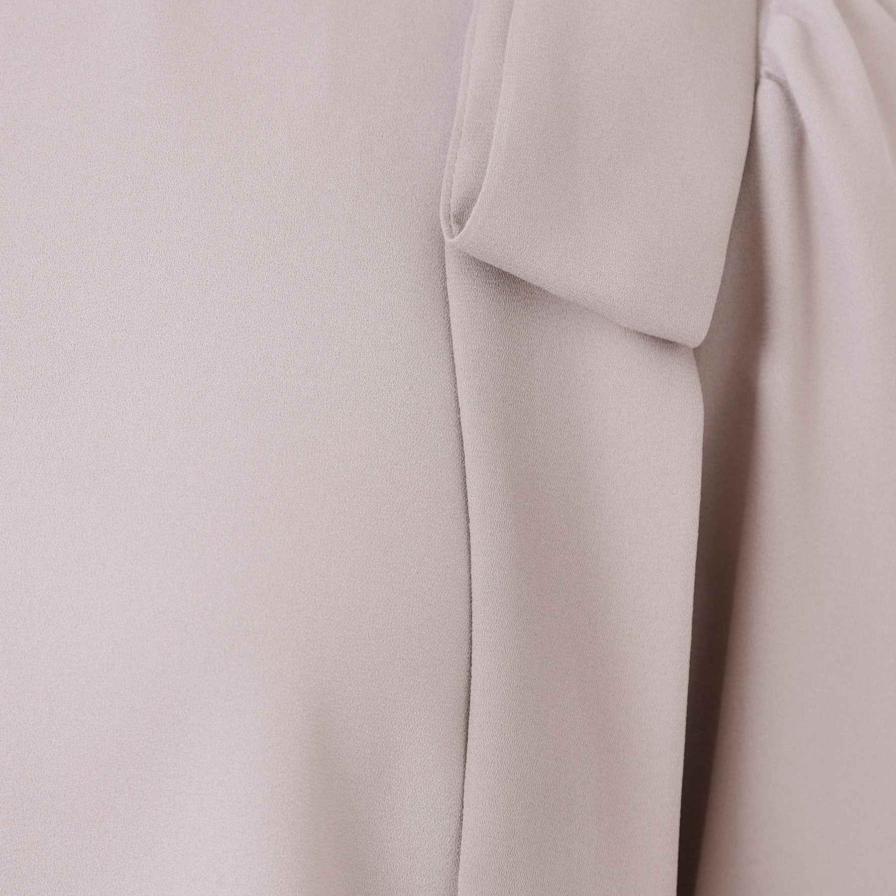 クチュール ブローチ Couture Brooch 肩リボンシフォンブラウス （オフホワイト(503)） オフホワイト(503)