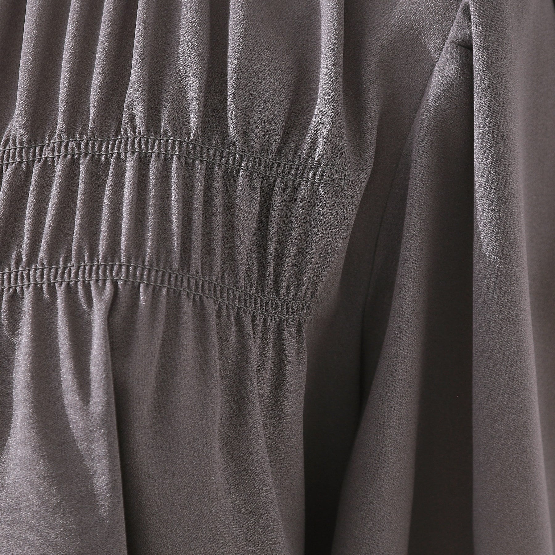 クチュール ブローチ Couture Brooch シャーリングシアーブラウス （チャコールグレー(014)） チャコールグレー(014)