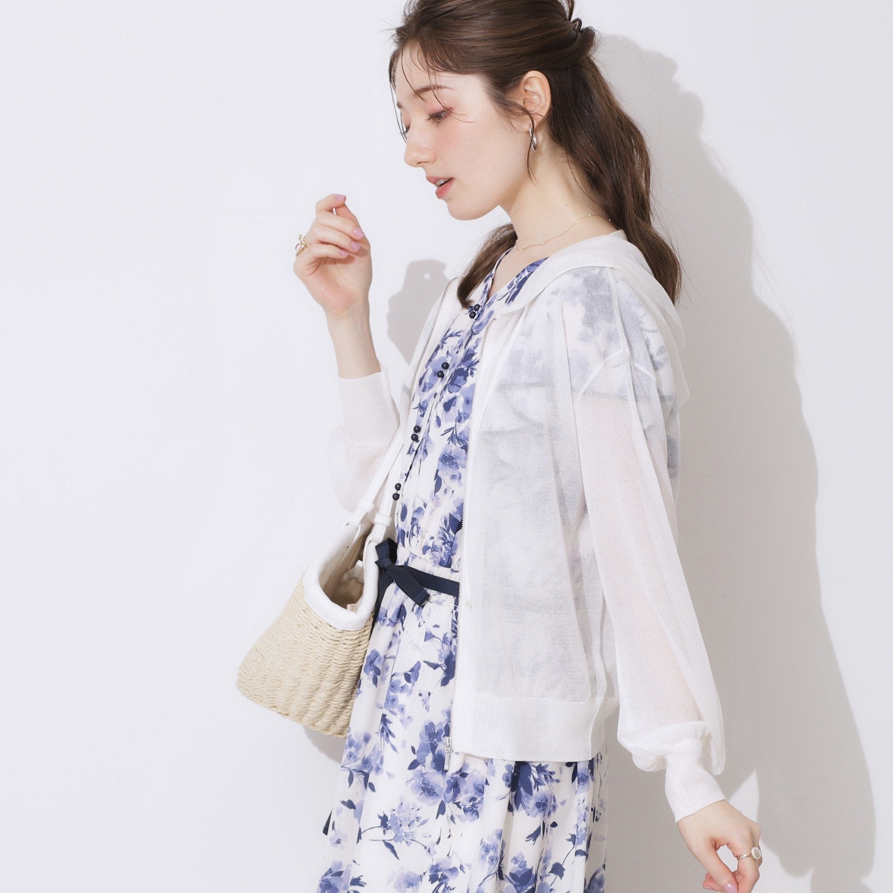 クチュール ブローチ Couture Brooch LEVITAジップアップフーディー （ライトグレー(011)） ライトグレー(011)