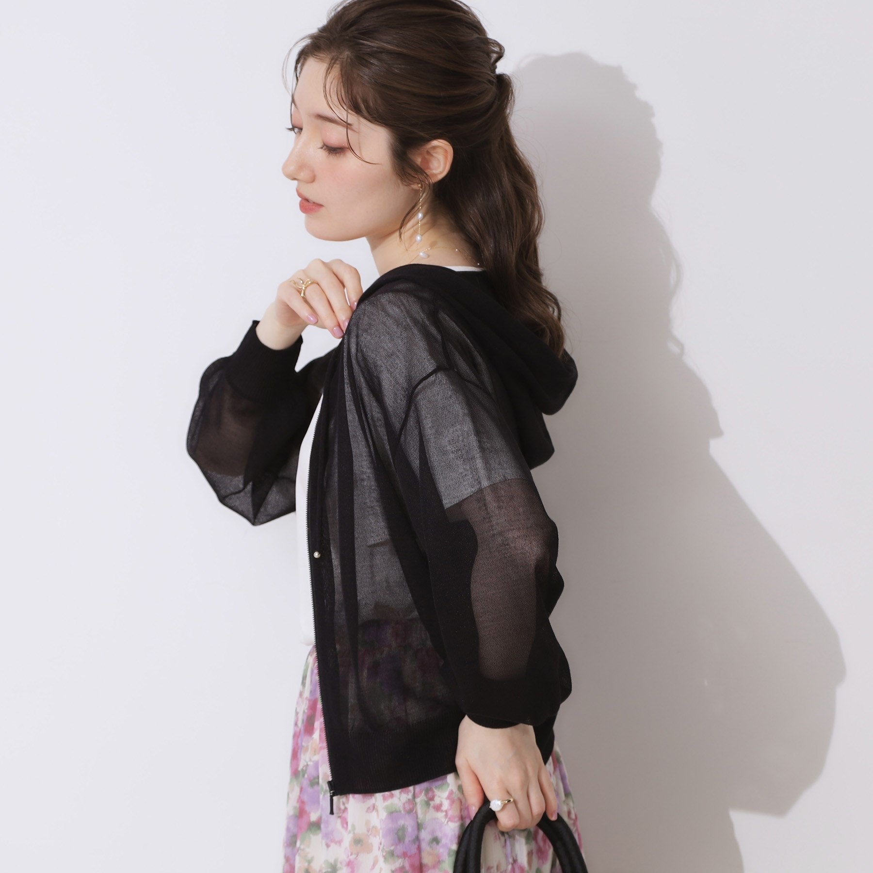 クチュール ブローチ Couture Brooch LEVITAジップアップフーディー （ライトグレー(011)） ライトグレー(011)