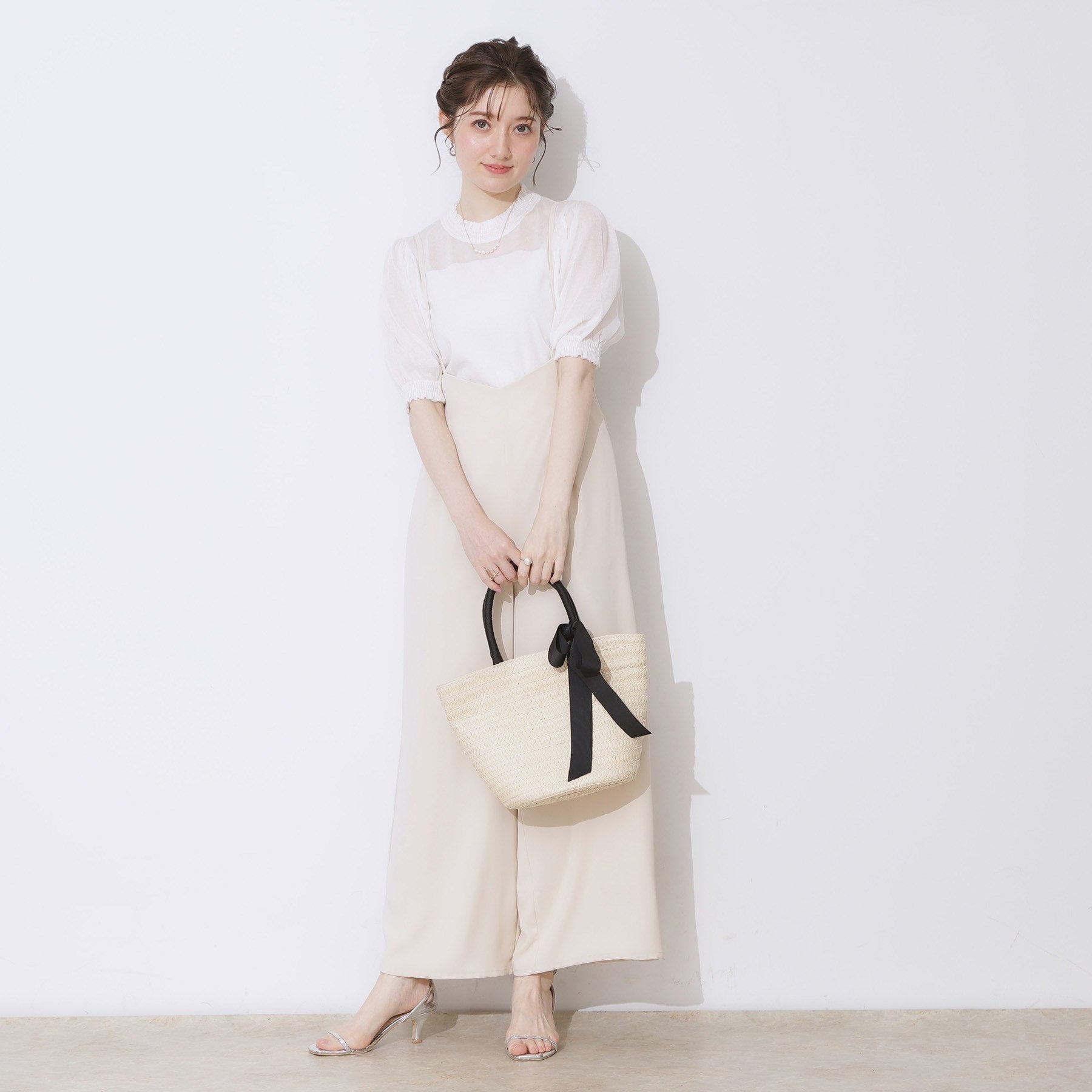 クチュール ブローチ Couture Brooch LEVITAシアーシャーリングニットトップス （オフホワイト(003)） オフホワイト(003)