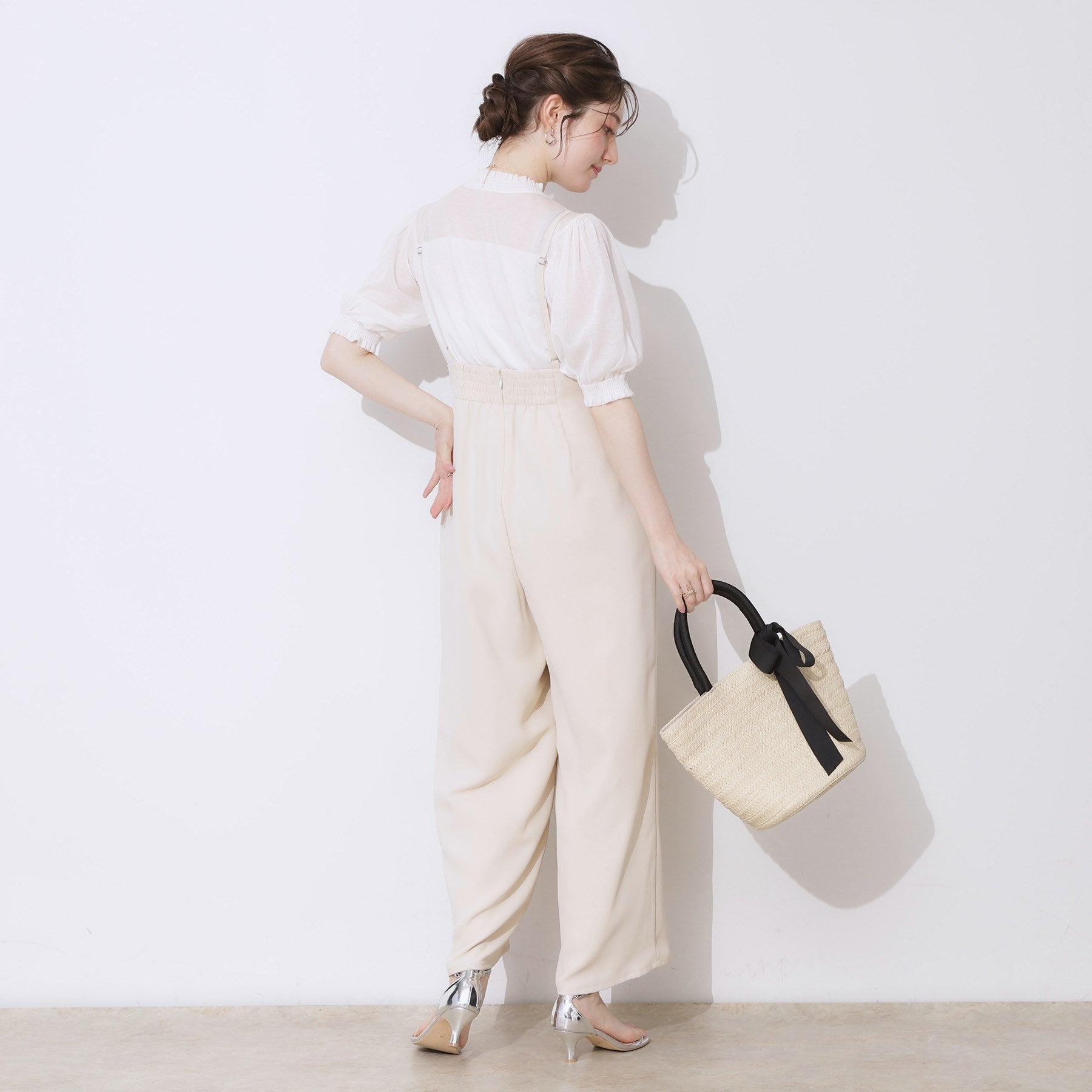 クチュール ブローチ Couture Brooch LEVITAシアーシャーリングニットトップス （オフホワイト(003)） オフホワイト(003)