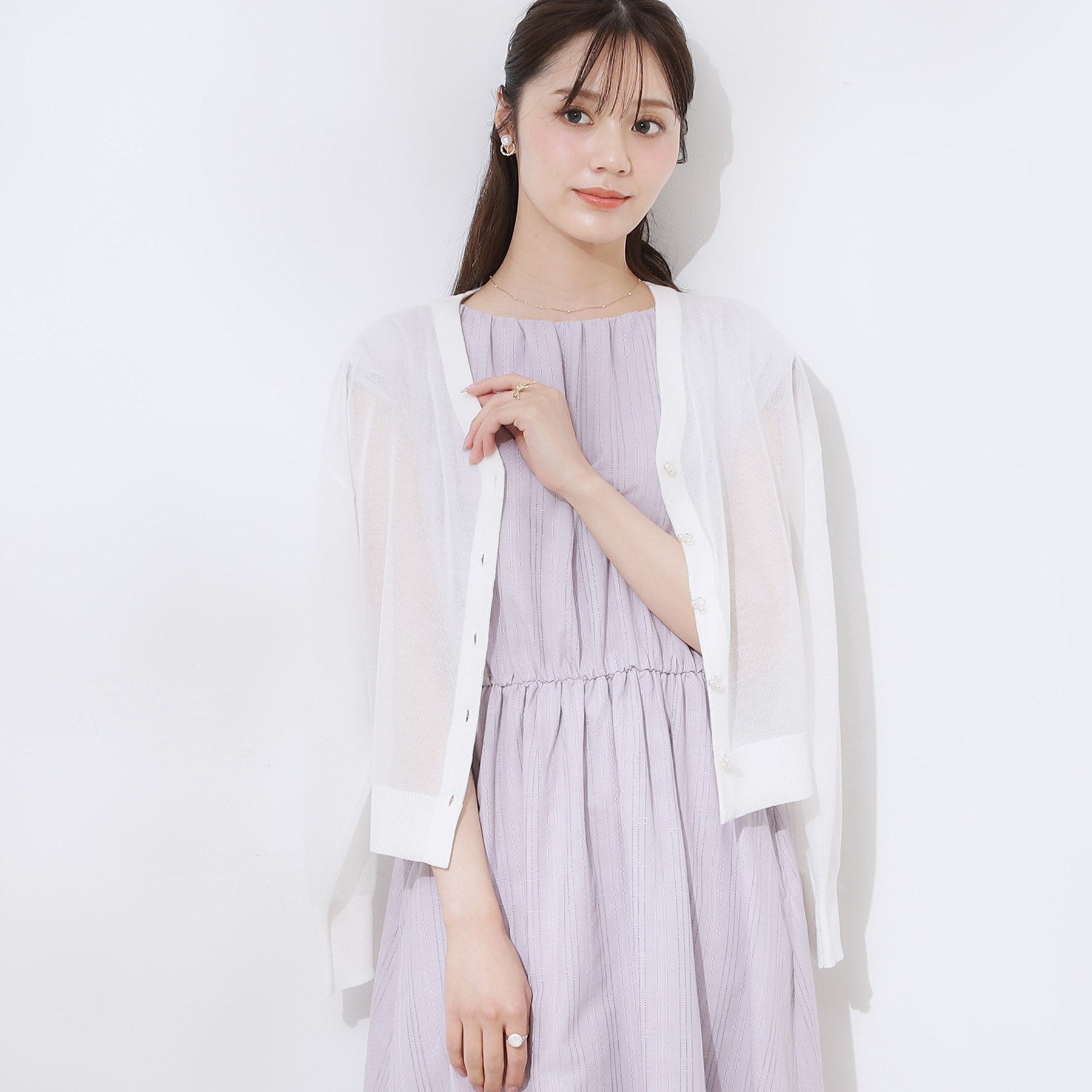 クチュール ブローチ Couture Brooch カラミチェック サマードレス （オリーブグリーン(026)） オリーブグリーン(026)